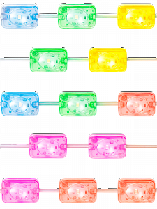 Уличная RGB гирлянда на дом с Bluetooth 30 м Огонёк OG-LDG27